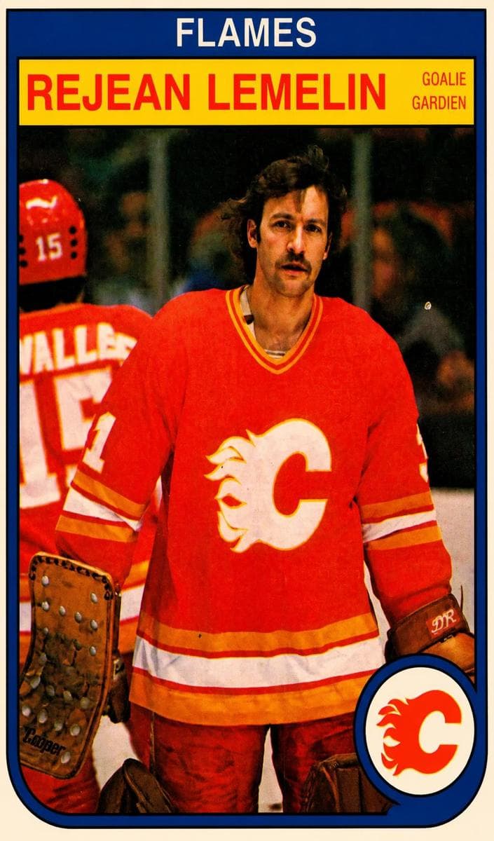Rejean Lemelin trading card