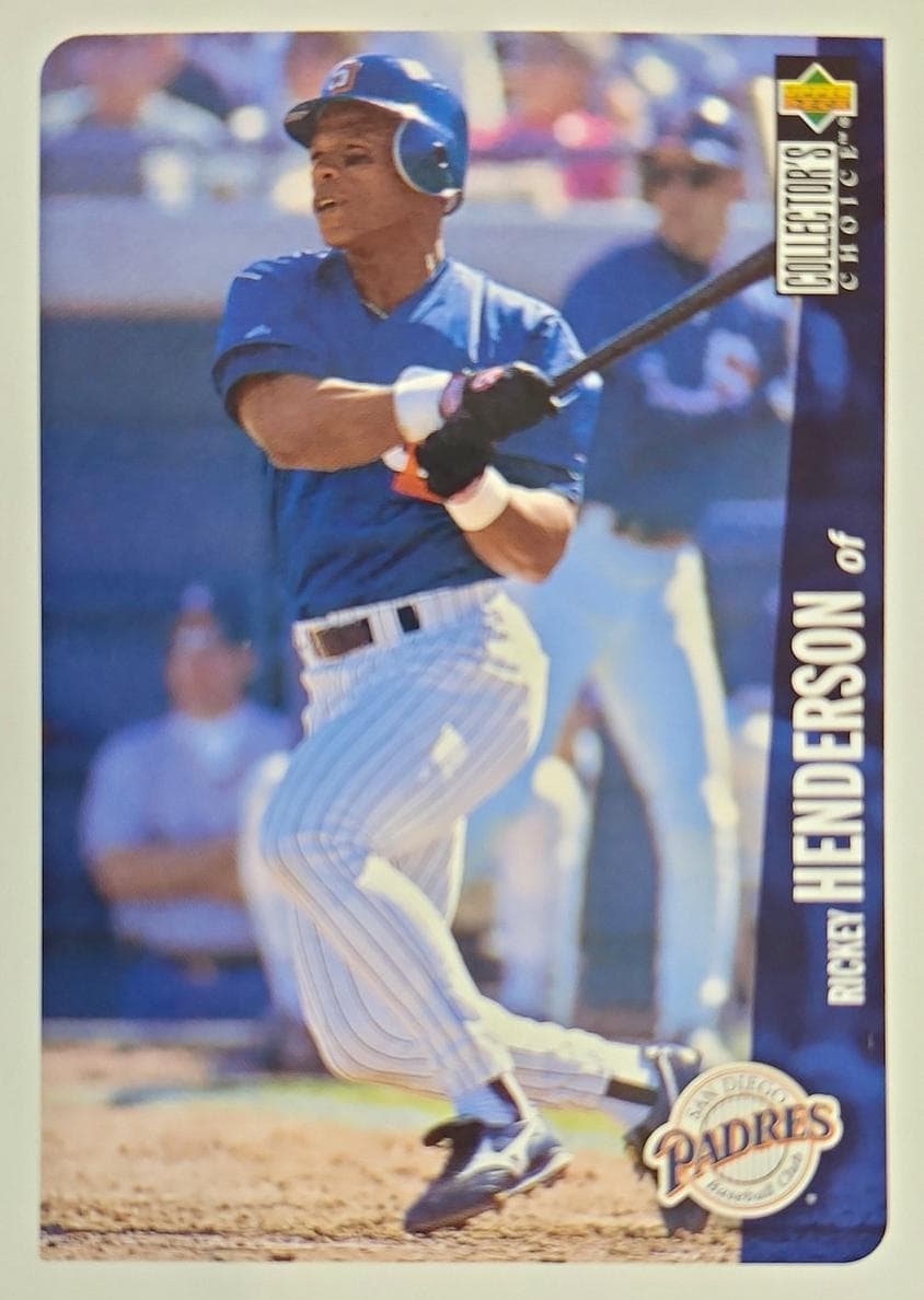 Rickey Henderson 1996 unknown Collector's Choice