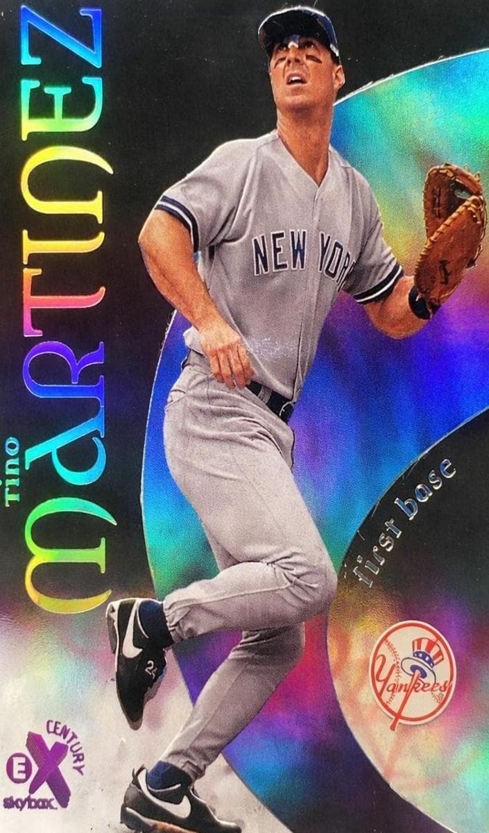 Tino Martinez 1999 fleer SkyBox E-X Century