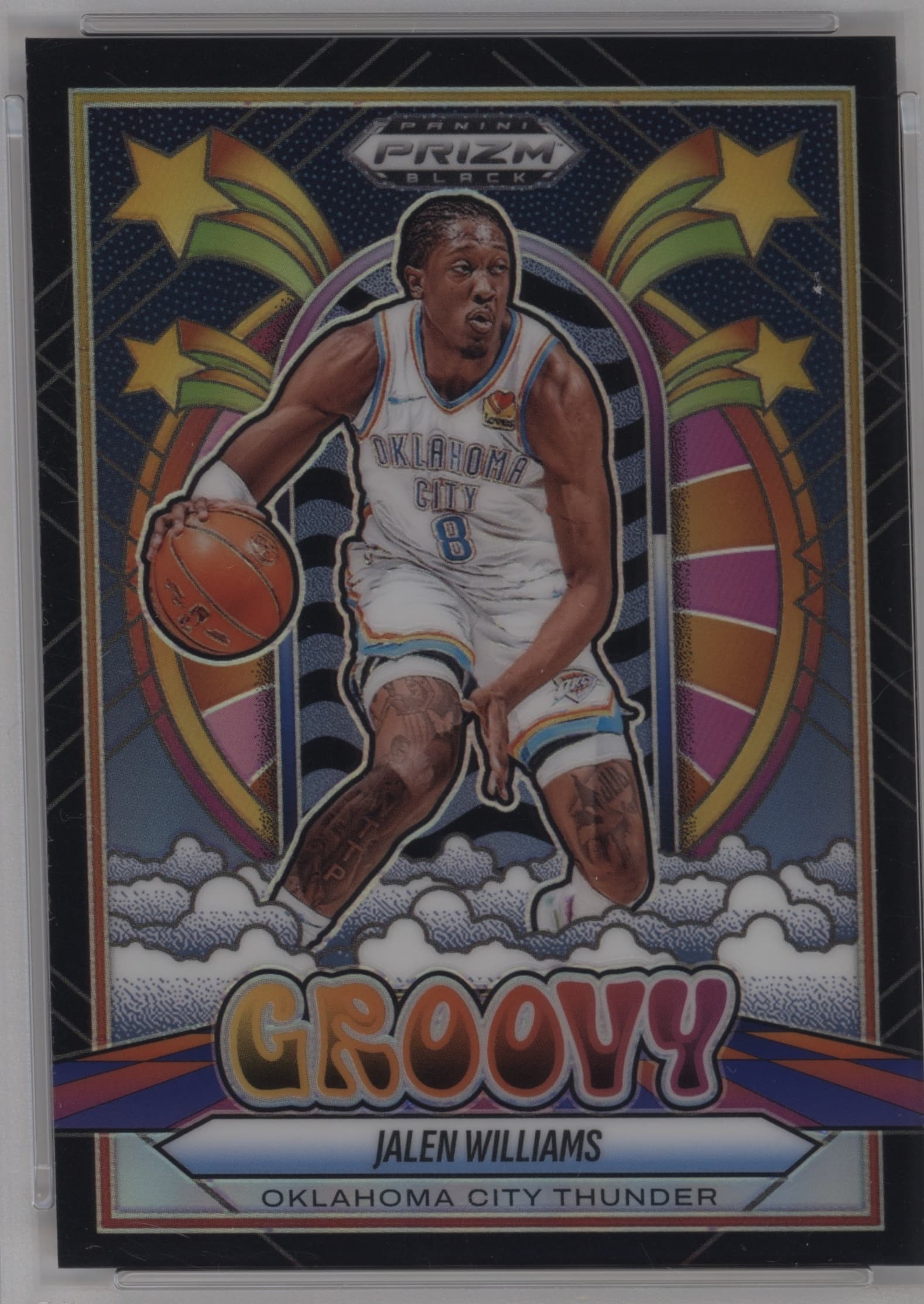 Jalen Williams 2024 panini Panini Prizm Black