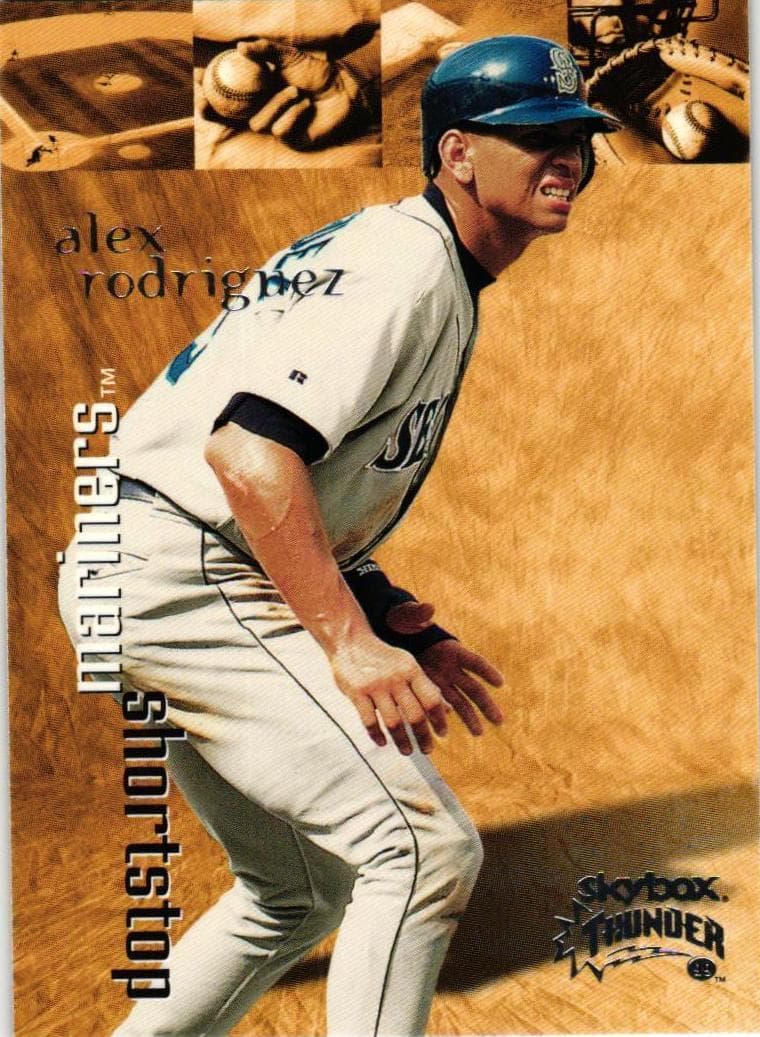 Alex Rodriguez 1999 fleer SkyBox Thunder