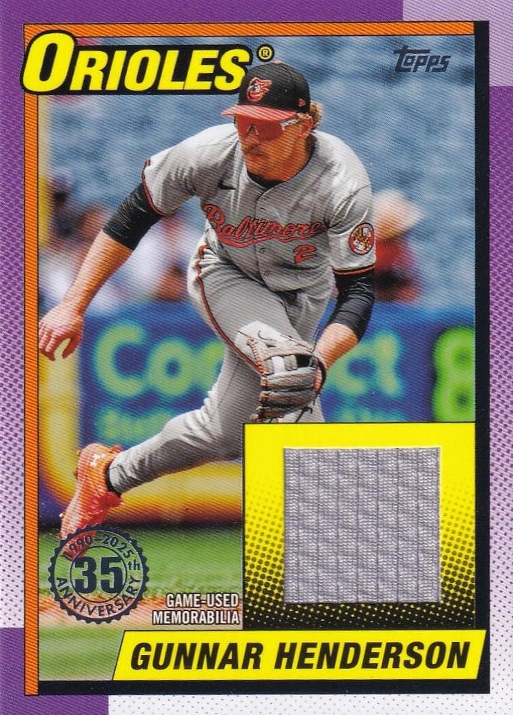 Gunnar Henderson 2025 topps Topps