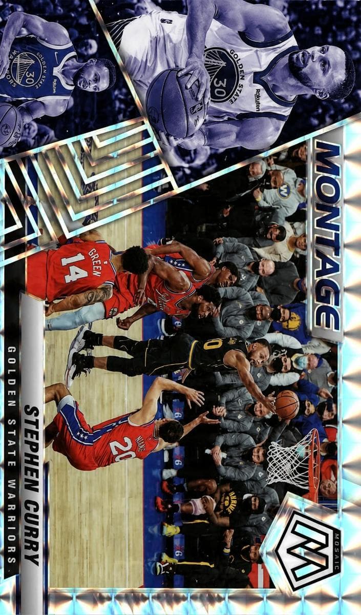 Stephen Curry 2021 panini Panini Mosaic