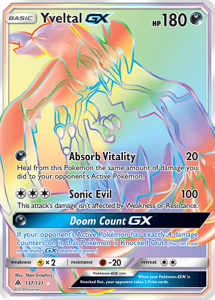 Yveltal GX #137