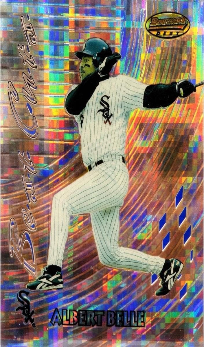 Albert Belle 1997 bowman Bowman's Best