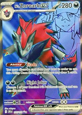N's Zoroark Ex 2025 Pokemon