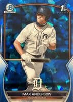 Max Anderson 2023 bowman Bowman Draft