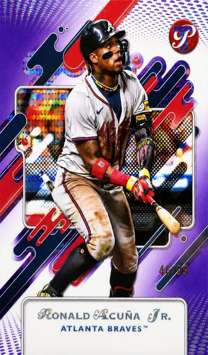 Ronald Acuna Jr. 2025 topps Topps Pristine