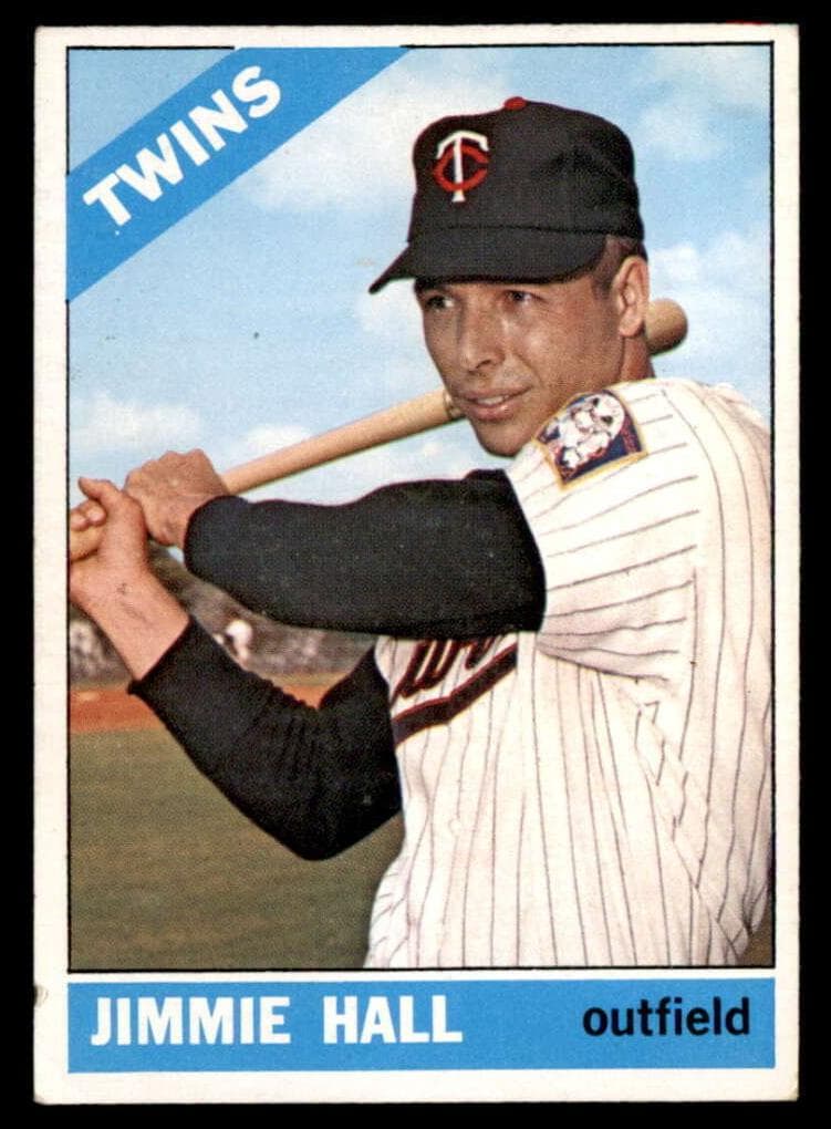 Jimmie Hall 1966 topps O-Pee-Chee