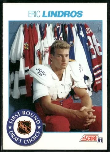 Eric Lindros 1991 score Canadian
