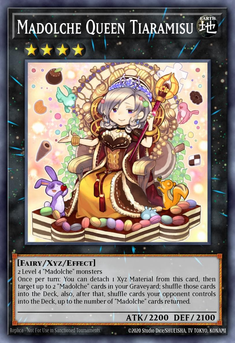 Madolche Queen Tiaramisu 2012 Yu-Gi-Oh!