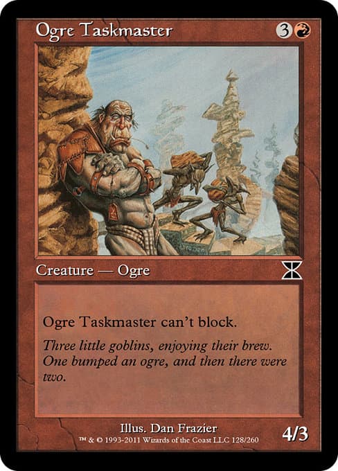 Ogre Taskmaster 2003 Magic: The Gathering 8th Edition