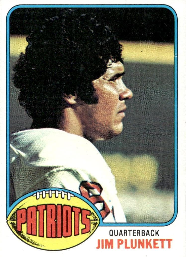 Jim Plunkett 1976 topps Topps