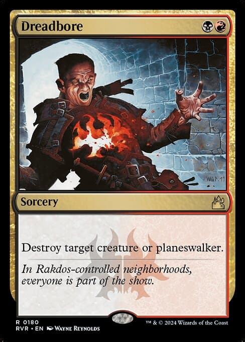Dreadbore 2024 Magic: The Gathering Ravnica Remastered Retro Frame