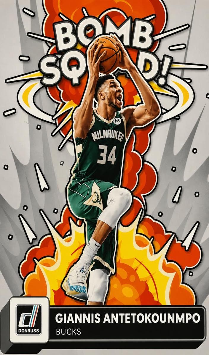 Giannis Antetokounmpo 2022 panini