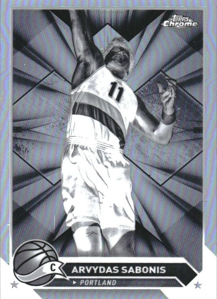 Arvydas Sabonis trading card