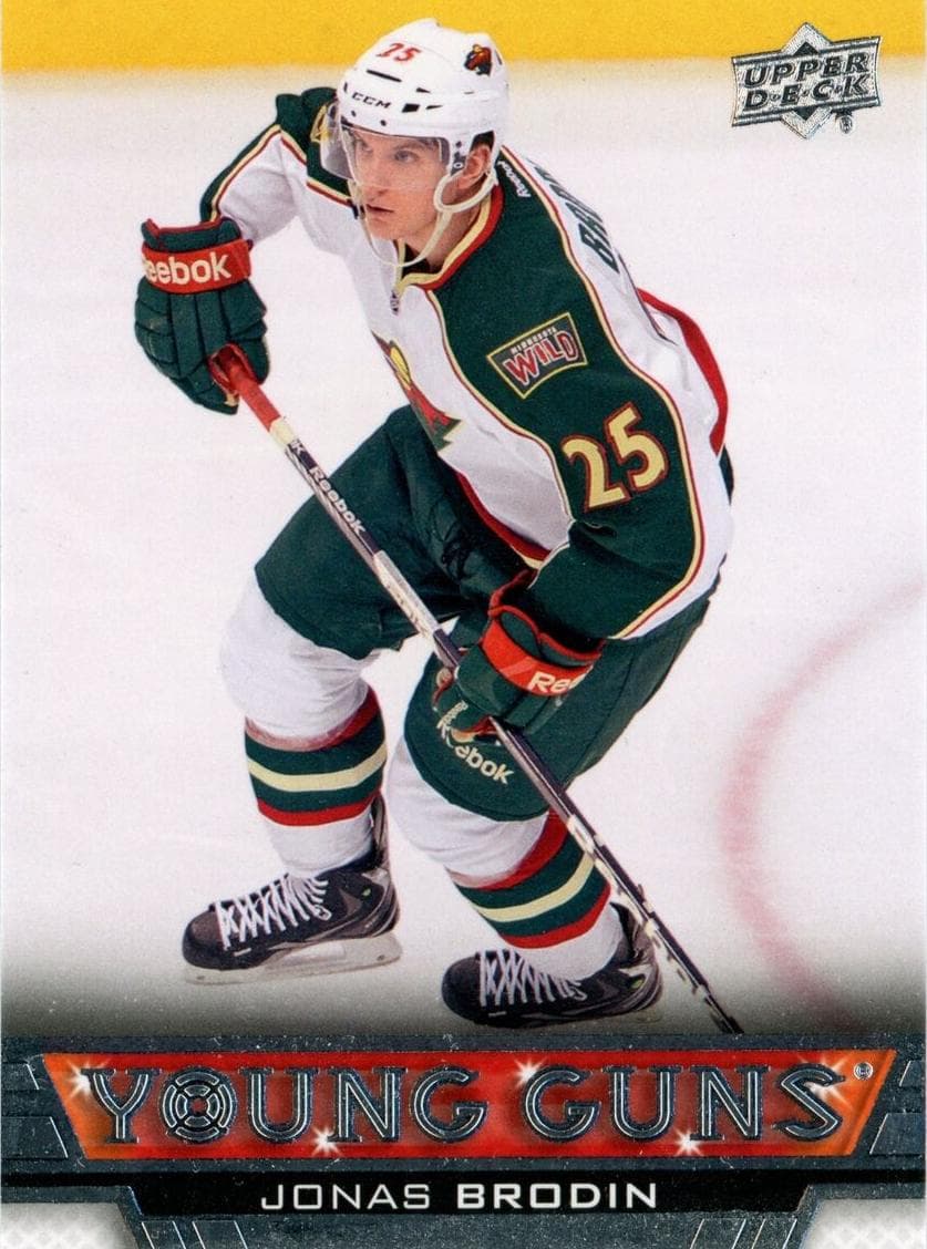Jonas Brodin trading card
