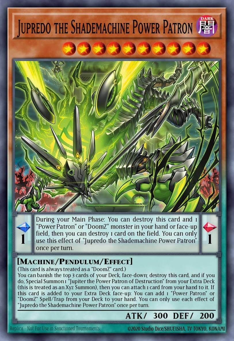 Jupredo the Shademachine Power Patron #BLZD-EN012