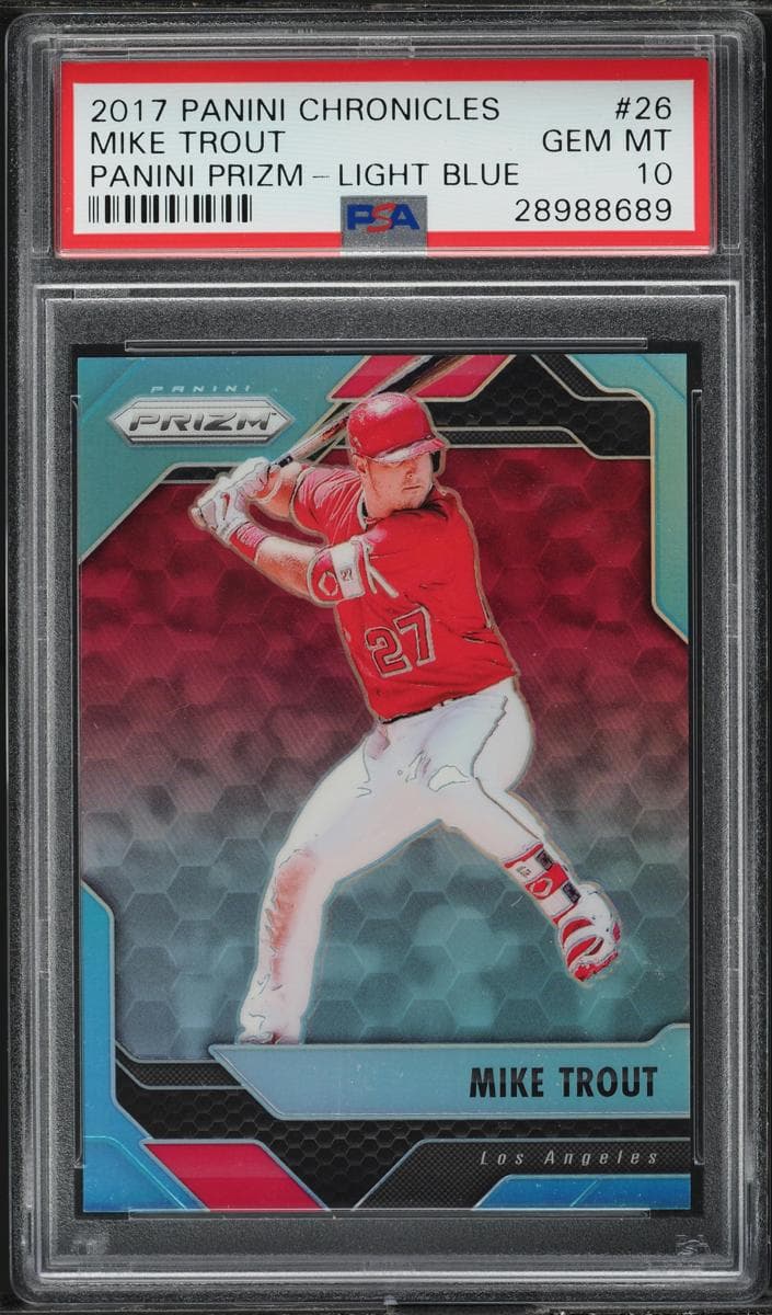 Mike Trout 2017 panini