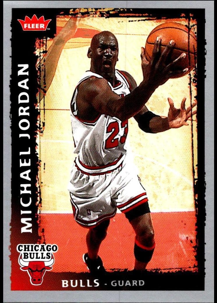 Michael Jordan 2008 fleer