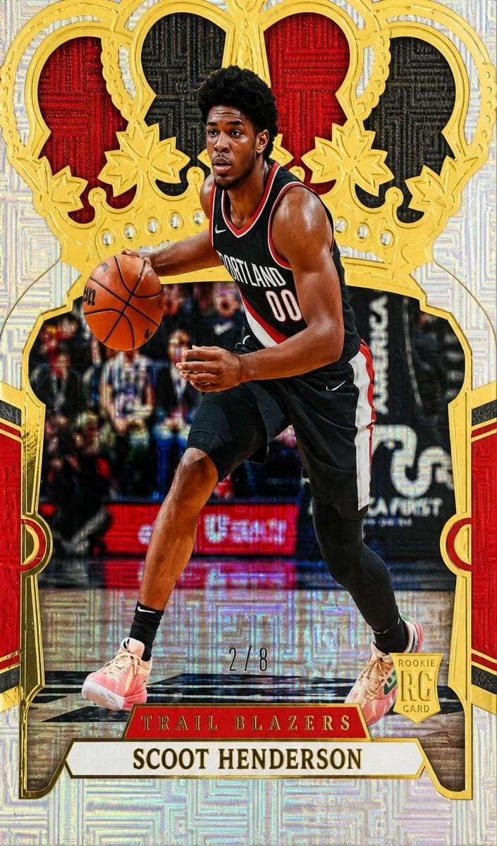 Scoot Henderson 2023 panini Panini Crown Royale