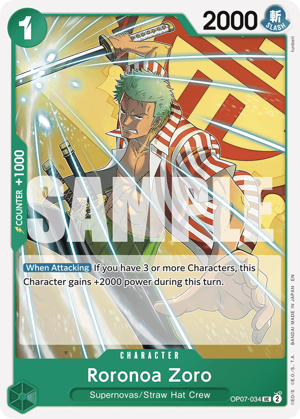 Roronoa Zoro 2024 One Piece