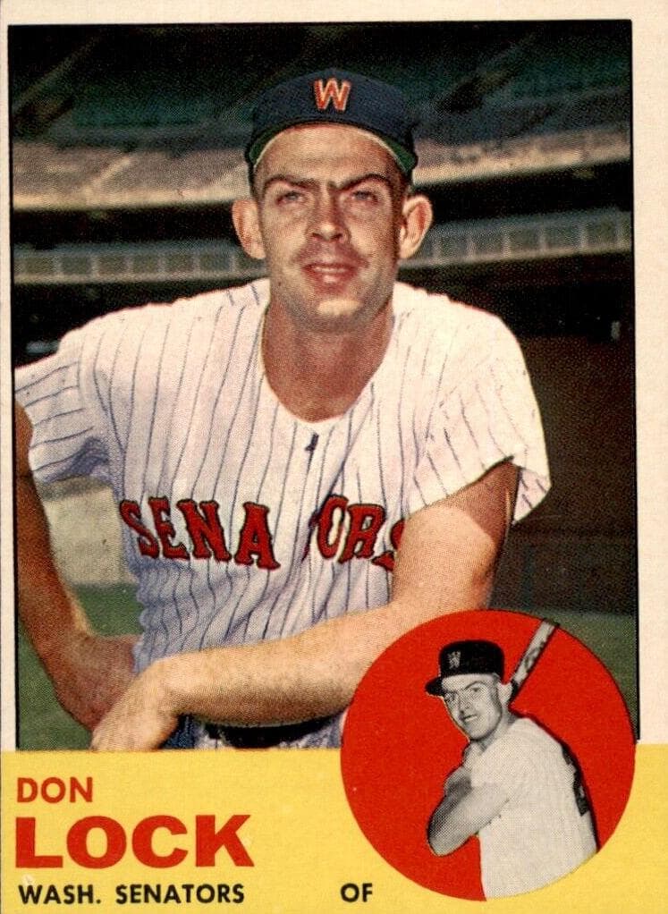 Don Lock 1963 topps Topps