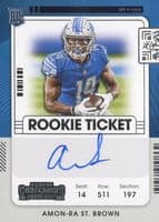 Amon-Ra St. Brown 2021 panini Panini Contenders