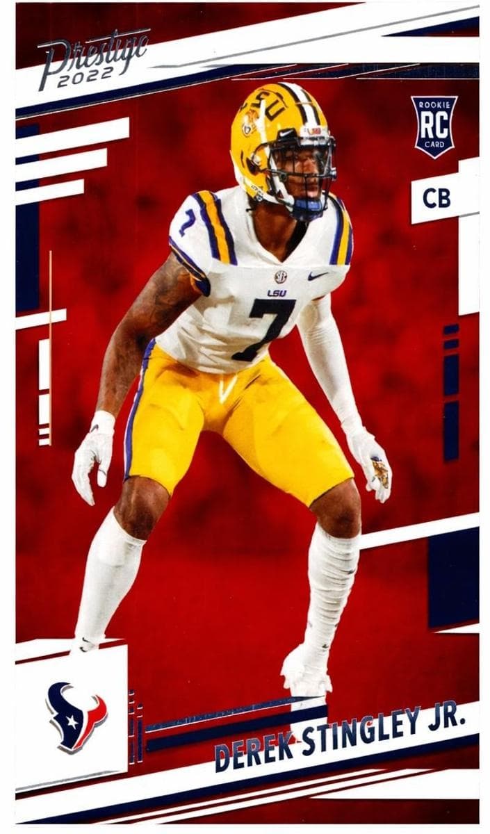Derek Stingley Jr 2022 panini Panini Prestige