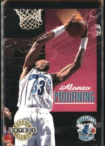 Alonzo Mourning 1992 fleer SkyBox
