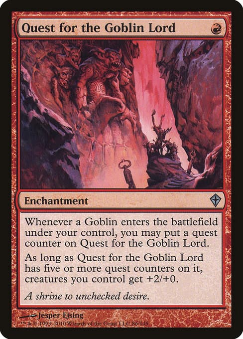 Quest for the Goblin Lord 2010 Magic: The Gathering