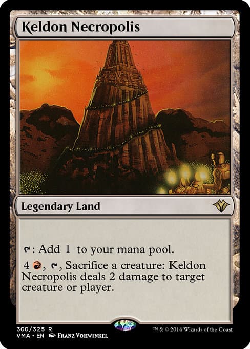 Keldon Necropolis 2014 Magic: The Gathering Vintage Masters