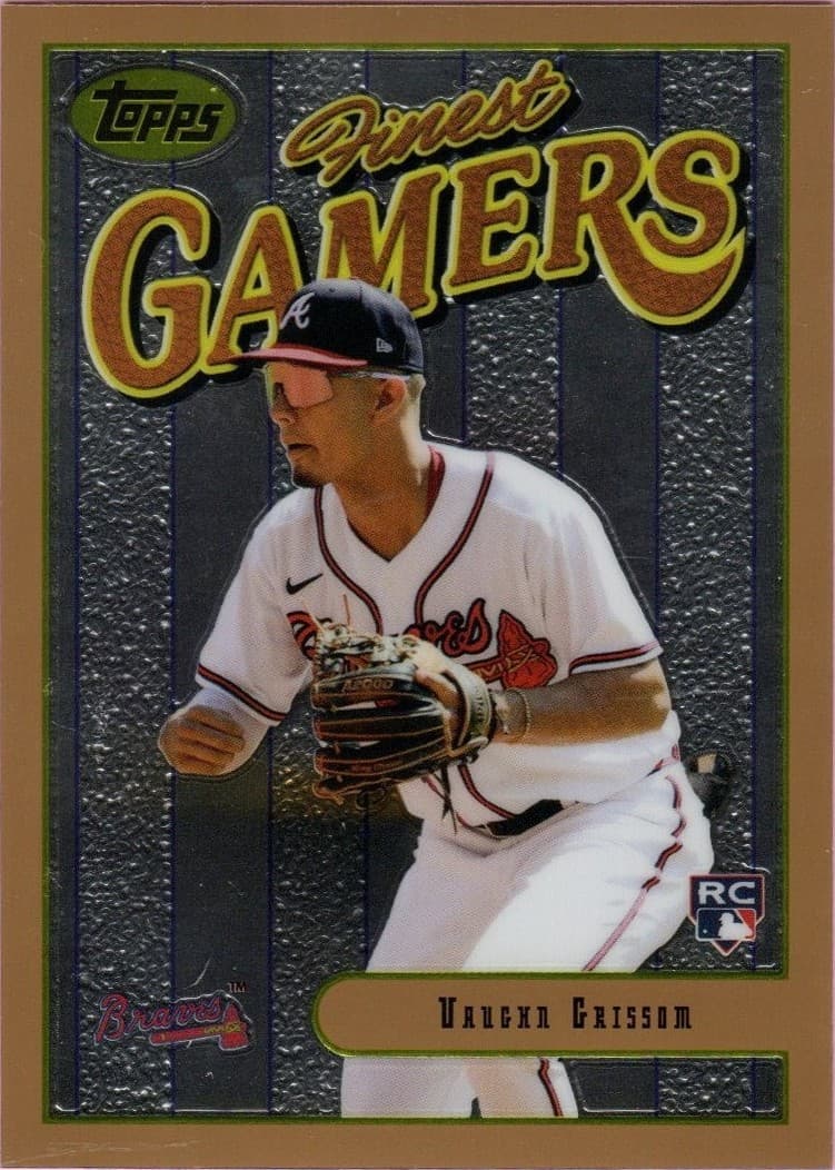 Flashback Vaughn Grissom 2023 Topps Finest 2023 Topps Finest