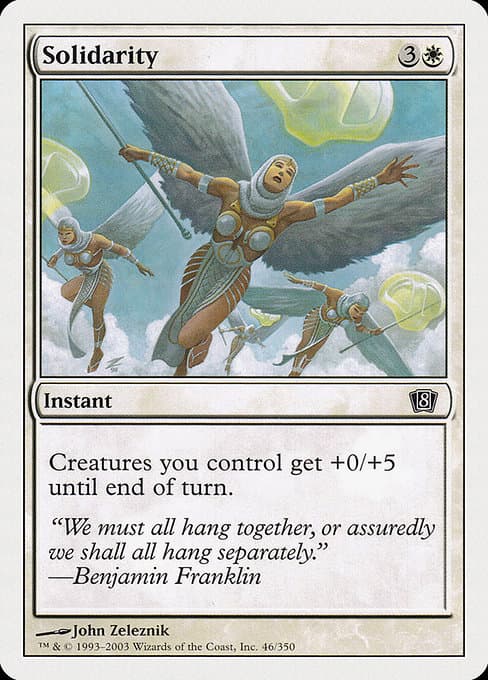Solidarity 2003 Magic: The Gathering 8th Edition