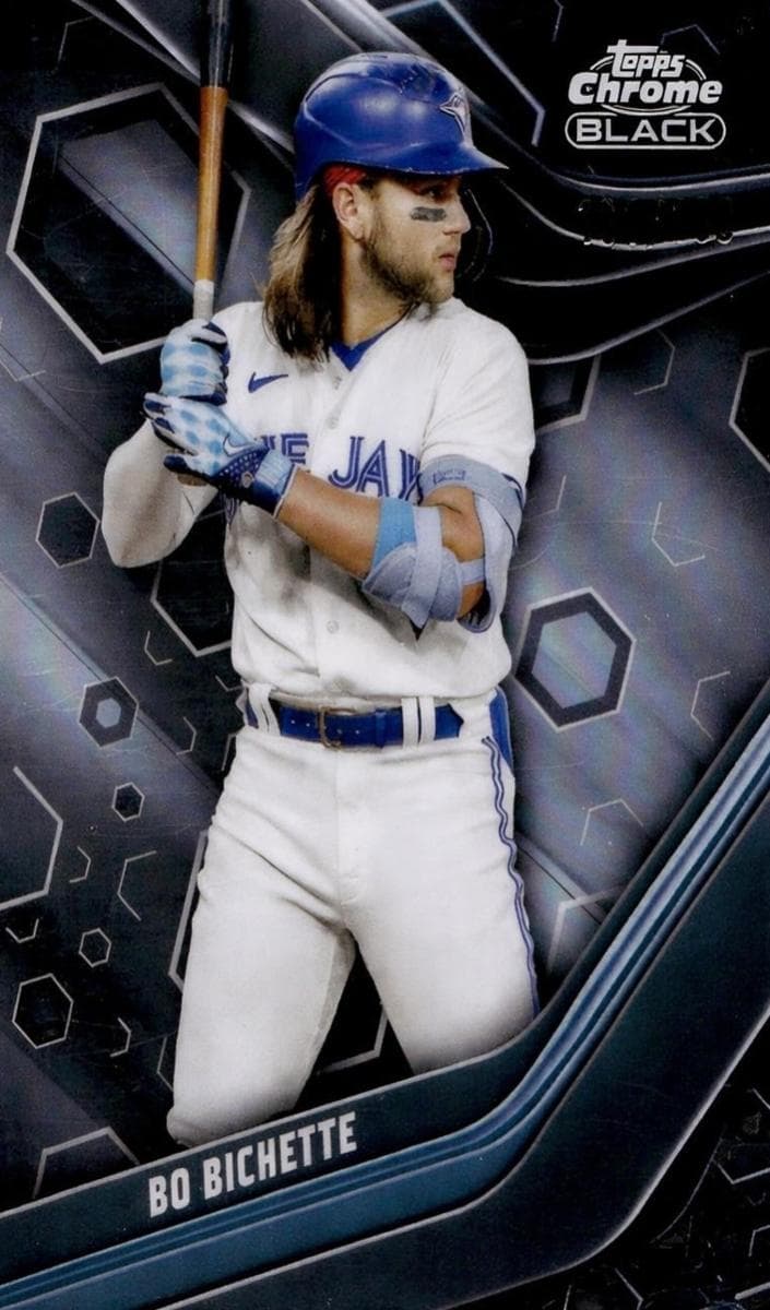 Bo Bichette 2023 topps Topps Chrome Black
