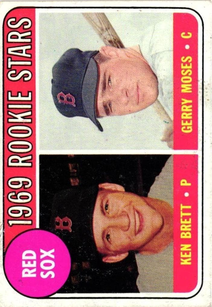 Red Sox 1969 Rookie Stars (Ken Brett / Gerry Moses) #476