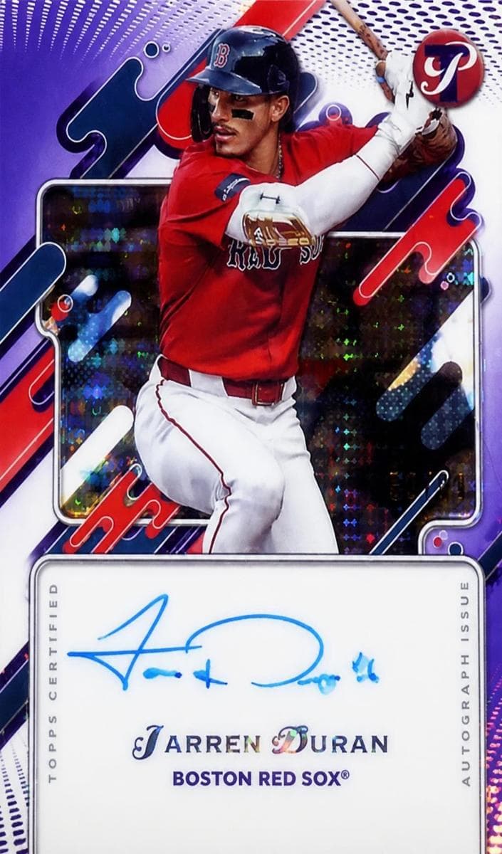 Jarren Duran 2025 topps Topps Pristine