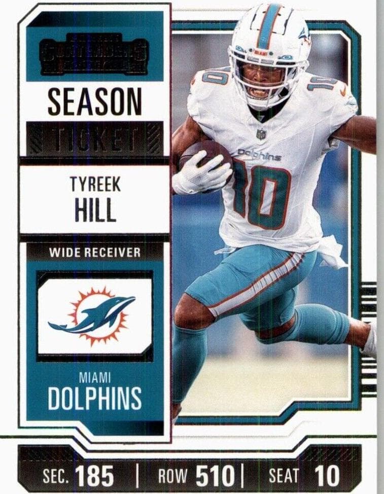 Tyreek Hill 2023 panini Panini Contenders