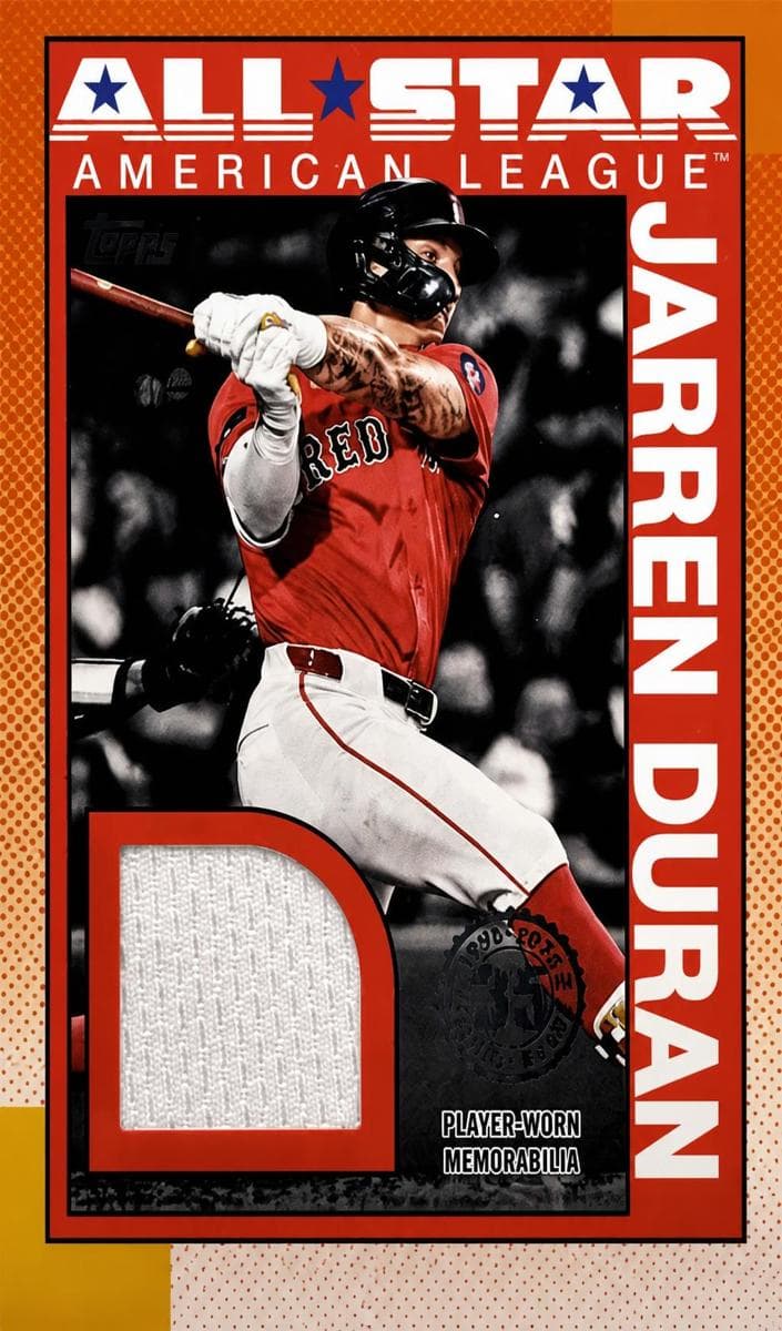 Jarren Duran 2025 topps Topps