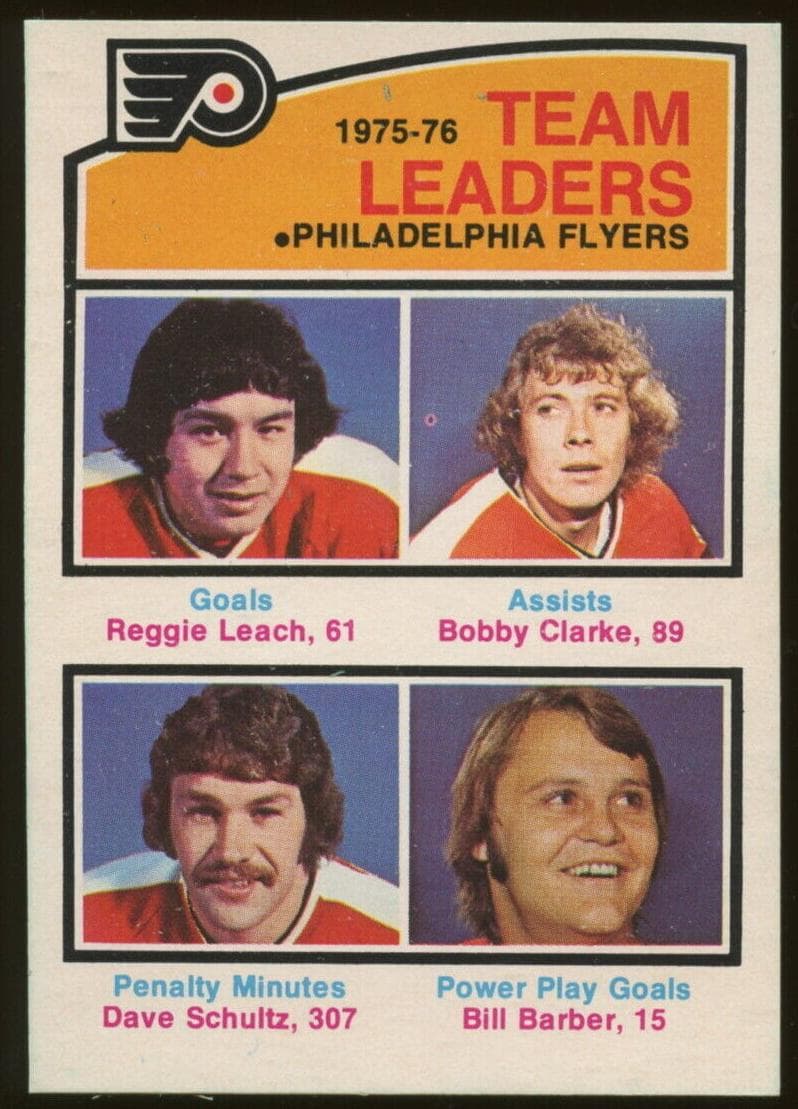 Reggie Leach 1976 topps O-Pee-Chee