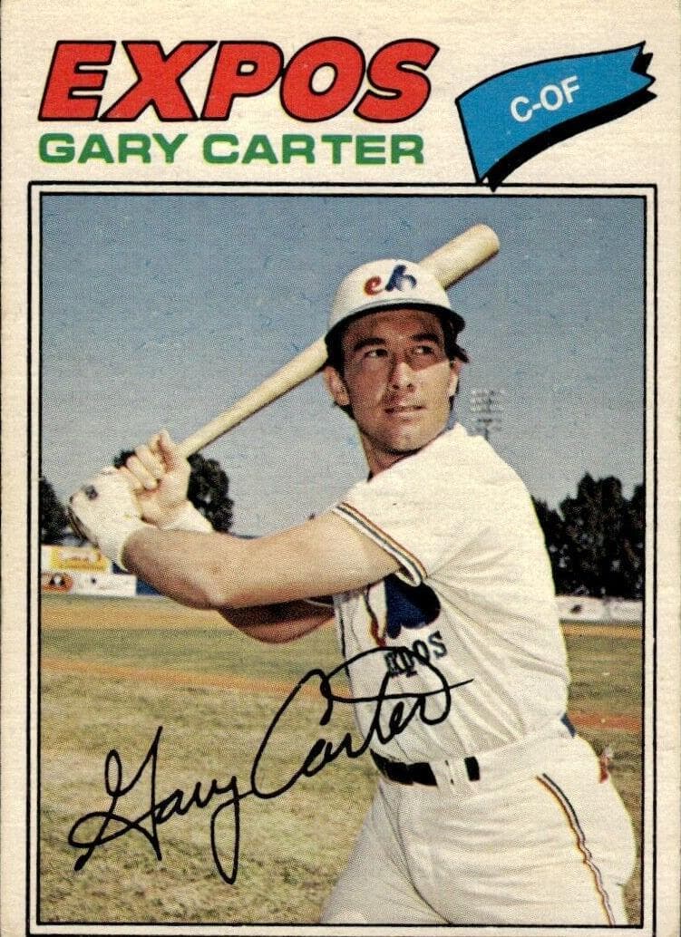 Gary Carter 1977 topps O-Pee-Chee