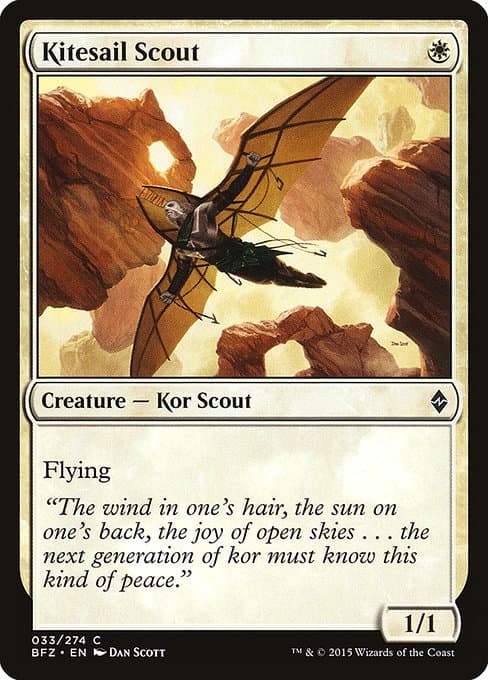 Kitesail Scout 2015 Magic: The Gathering Battle for Zendikar