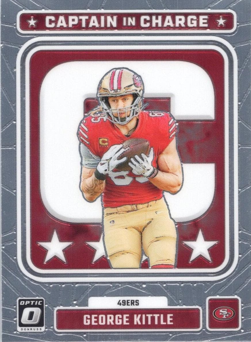 George Kittle 2023 panini Panini Donruss Optic