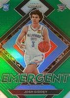 Josh Giddey 2021 panini Panini Mosaic