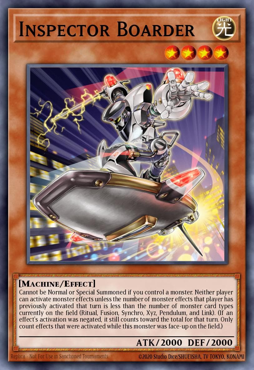 Inspector Boarder #DUDE-EN031