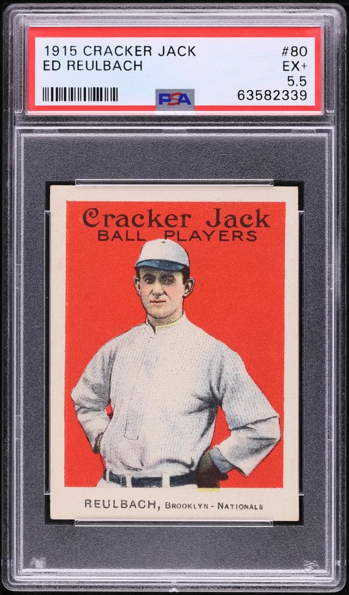 Ed Reulbach 1915 unknown Cracker Jack