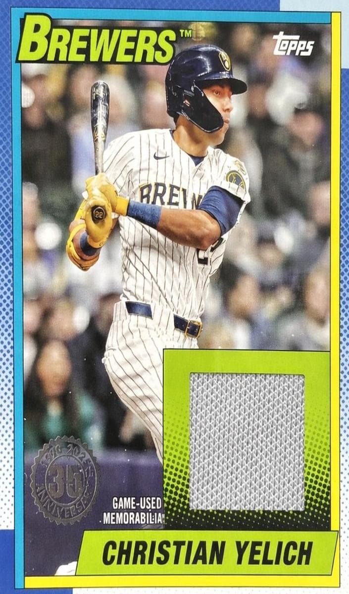 Christian Yelich 2025 topps Topps Update