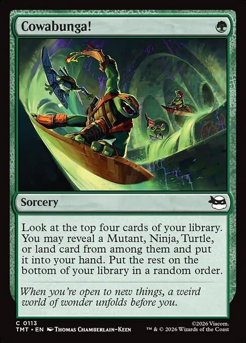 Cowabunga! 2026 Magic: The Gathering Teenage Mutant Ninja Turtles