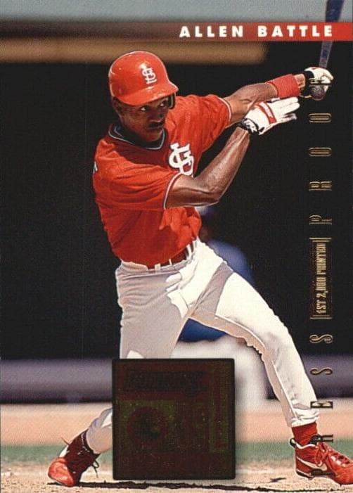 Allen Battle 1996 panini Donruss