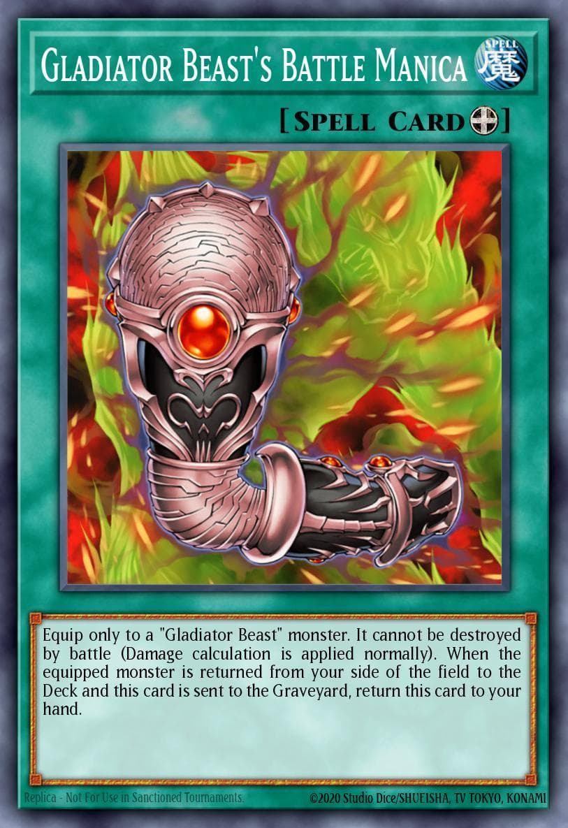 Gladiator Beast's Battle Manica #GLAS-EN057